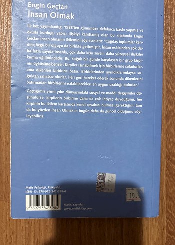 Engin Geçtan - İnsan Olmak Kitabı