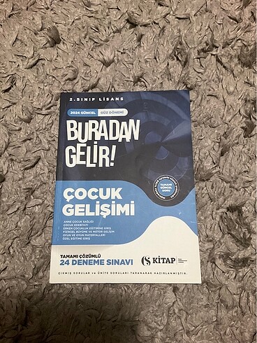 Çocuk gelişimi Çs kitap 2.sınıf güz