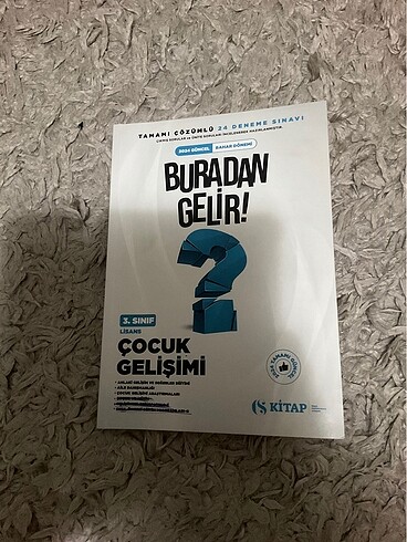 Çocuk gelişimi 3.sınıf bahar AUZEF ÇS kitap