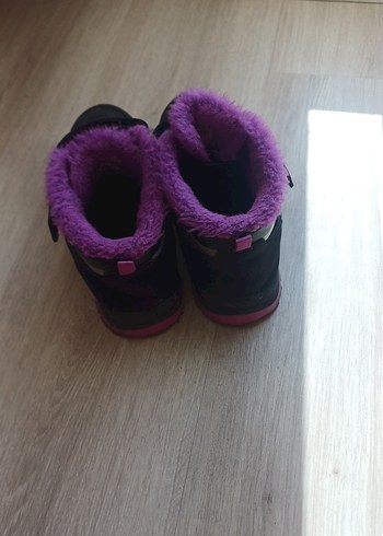 Kinetix Kız Çocuk Mor Sneaker Bot hasarsız içi yünlü - Görsel 4