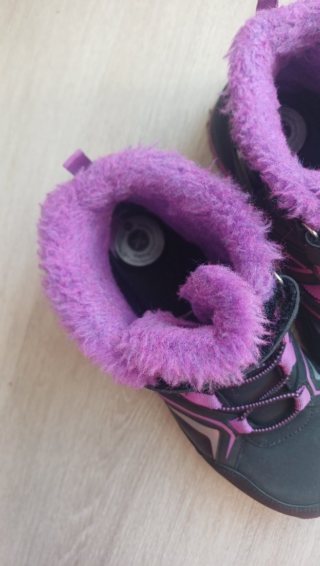 Kinetix Kız Çocuk Mor Sneaker Bot hasarsız içi yünlü - Görsel 2