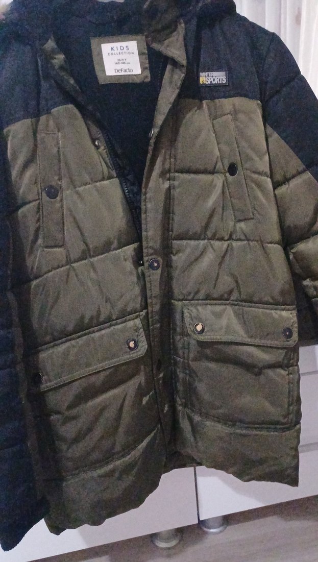 defacto kalın mont - Görsel 2