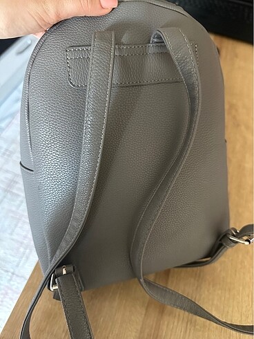  Beden gri Renk Stradivarius sırt çantası