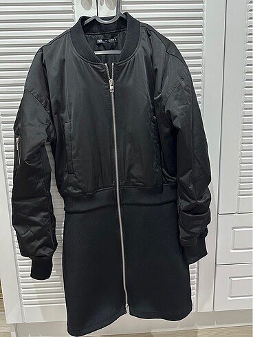 Zara Zara bomber elbise m beden