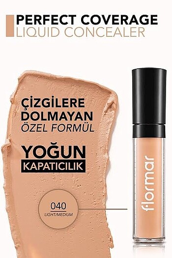 Flormar Kapatıcı 040 Light/Medium