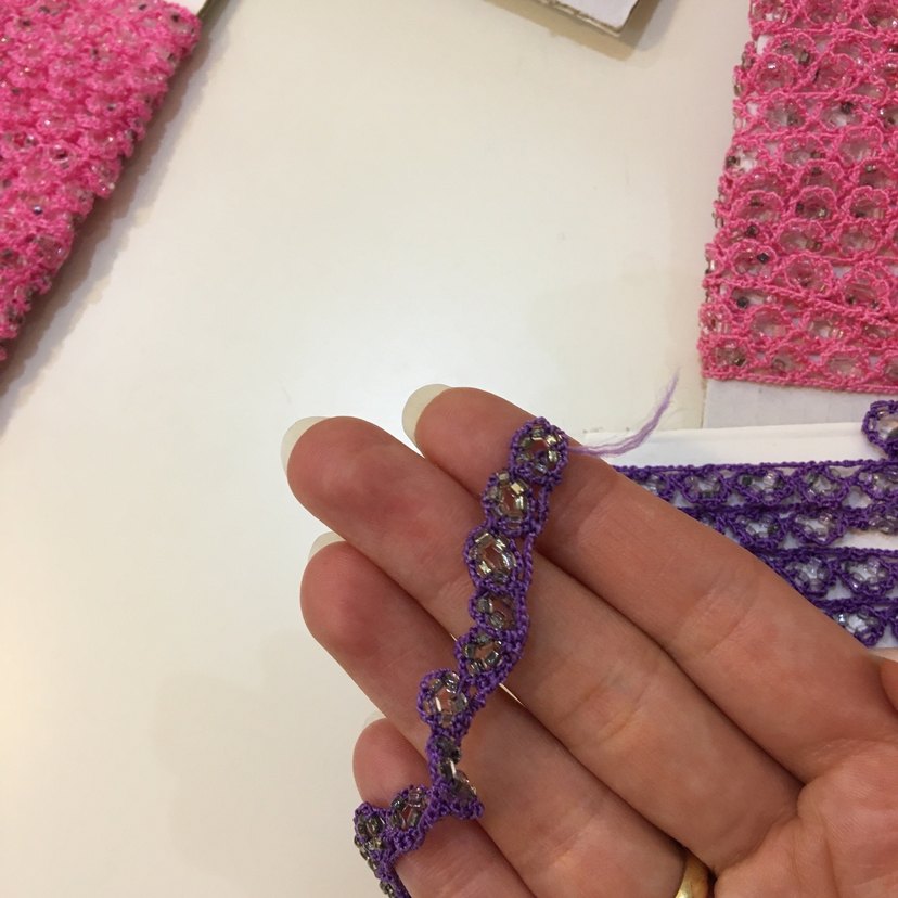 Tığ işi örülmüş boncuklar - Görsel 4