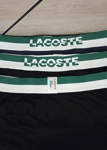 Lacoste Lacoste Erkek Yeşil Baskılı Boxer