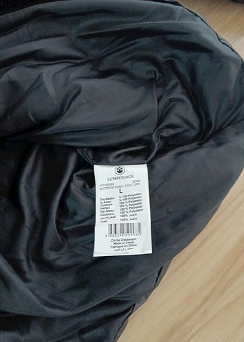 Düğmeli Siyah Kadın Kış Montu - Görsel 6