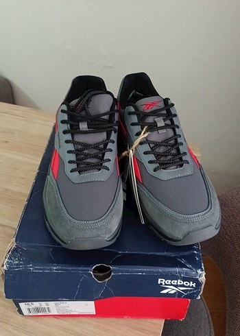 Gri Reebok Erkek Spor Ayakkabı Velcro