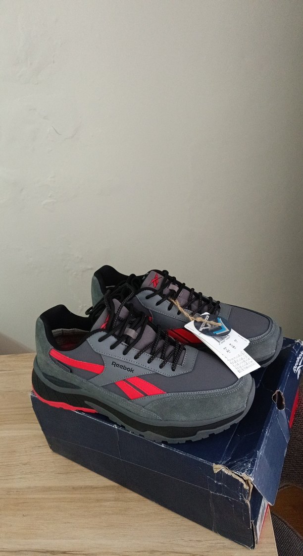 Gri Reebok Erkek Spor Ayakkabı Velcro - Görsel 3