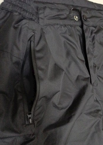 Erkek Siyah Fermuarlı Kayak Pantolonu - Görsel 2