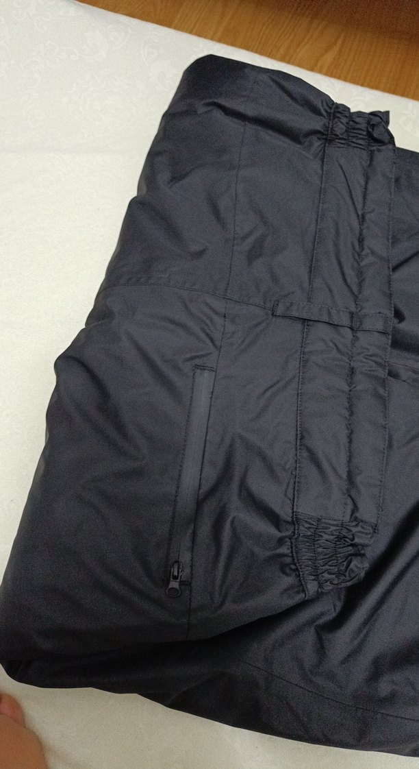 Erkek Siyah Fermuarlı Kayak Pantolonu - Görsel 4