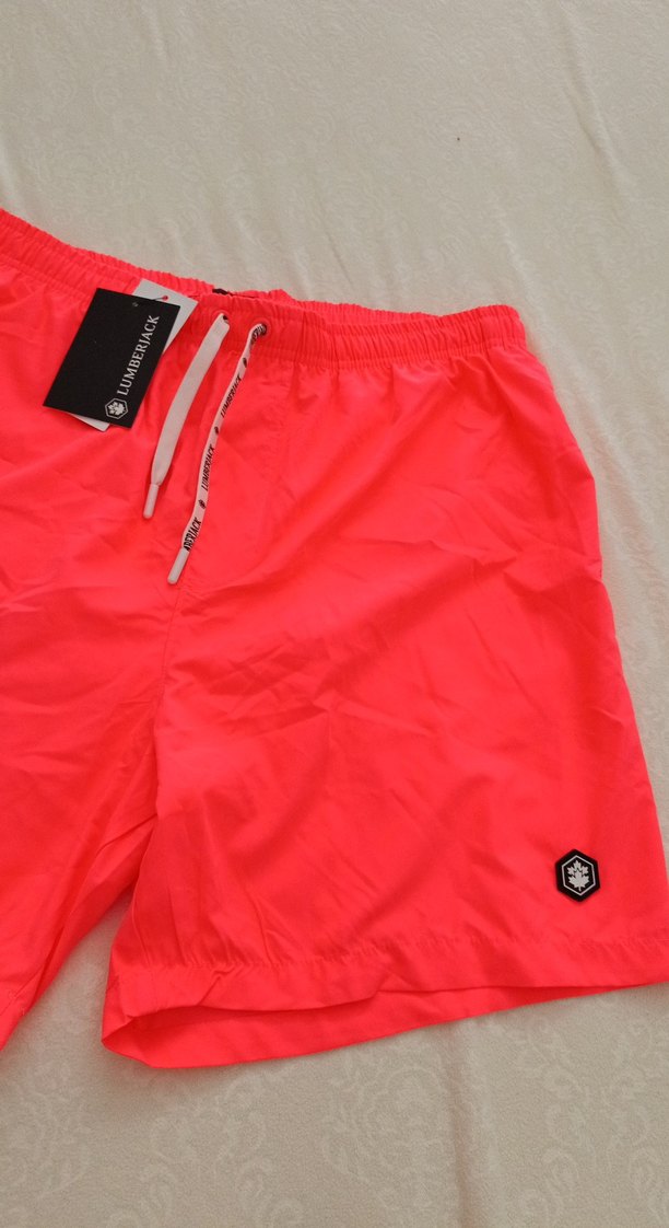 Kırmızı Mini Erkek Yüzme Şortu - Görsel 2