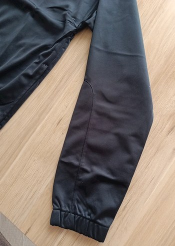 Unixex Siyah Midi Boy Fermuarlı esortman takımı - Görsel 3