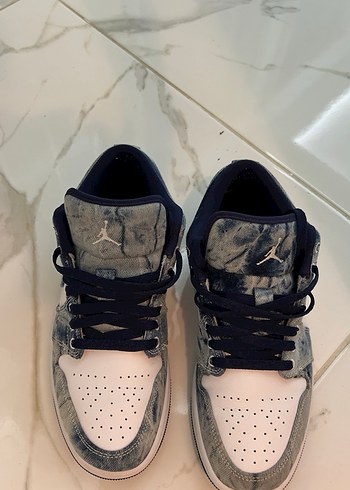 Nike Air Jordan 1 Low Washed Denim - 42 - Görsel 2