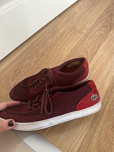 42 Beden Ünisex orijinal lacoste ayakkabı