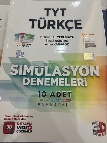 3D tyt turkce ve matematik denemeleri