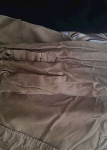 Bej Keten Erkek Gömlek - Görsel 4