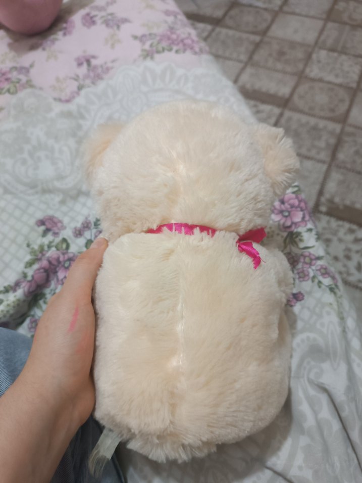 Kalpli Peluş Ayıcık Oyuncak - Görsel 3