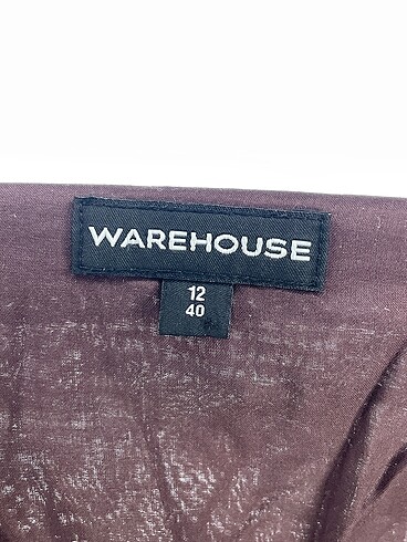 40 Beden kahverengi Renk Warehouse Bluz %70 İndirimli.