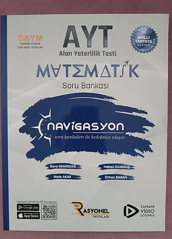 Rasyonel yayınları AYT matematik