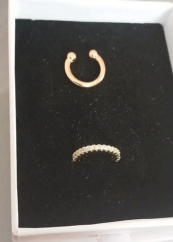 Diğer Delik gerektirmeyen sıkıştırmalı conch Earcuff