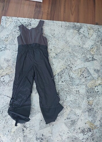 6 Yaş Beden gri Renk Decathlon Erkek Çocuk Kar Tulumu