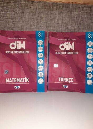  Beden Renk 8.sınıf Bes yayınları Matematik ve Türkçe Modülleri
