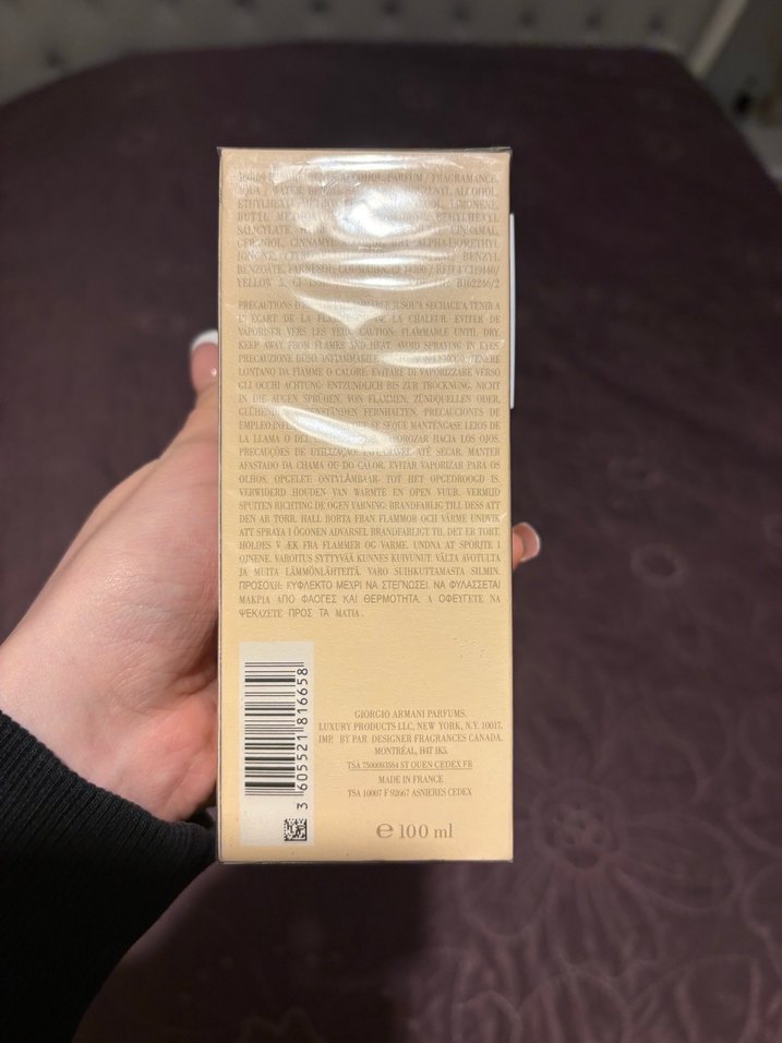 Giorgio Armani Si Kadın Parfümü 100ml - Görsel 4