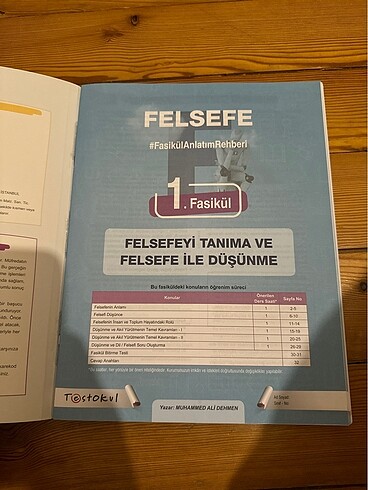  Testokul Yayınları Tyt Felsefe Fasikül