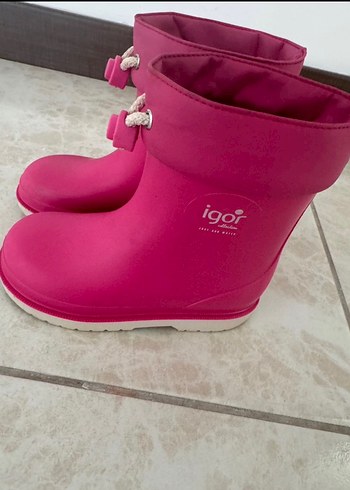 İgor Yağmur çizmesi fuşya pembe - Görsel 2