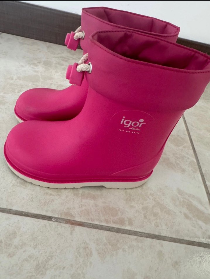 İgor Yağmur çizmesi fuşya pembe - Görsel 2