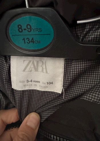 Zara çocuk mont 3-4 yaş - Görsel 3