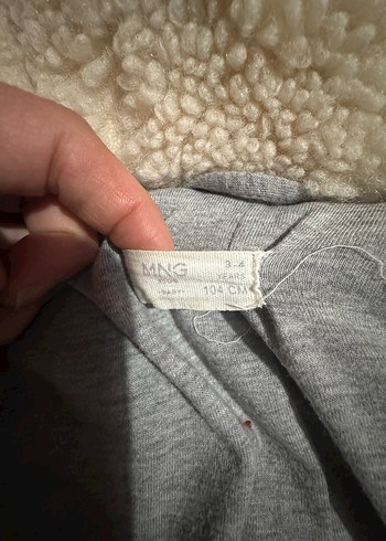 Mango Çocuk Peluş Mont - Görsel 3