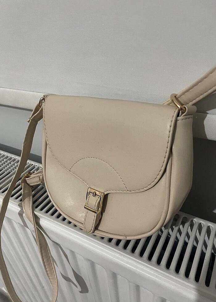 Krem kol çantası - Görsel 2
