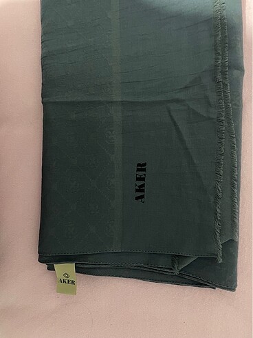 Orjinal Aker gri şal - Görsel 3