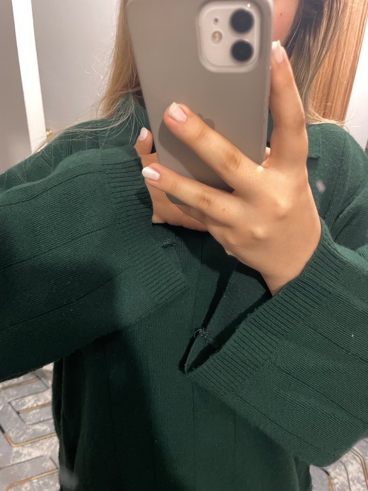 Kadın Haki Rahat Kesim Takım - Görsel 2