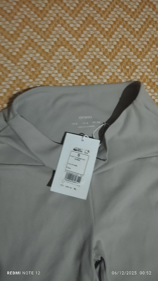 Bej Kadın Midi Bol Paça Spor Pantolon - Görsel 4