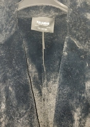 Siyah Süet Kürk Detaylı Kadın Ceket - Görsel 4