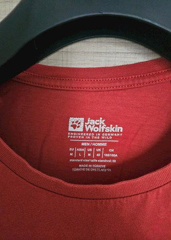 bordo jack wolfskin thsirt - Görsel 3