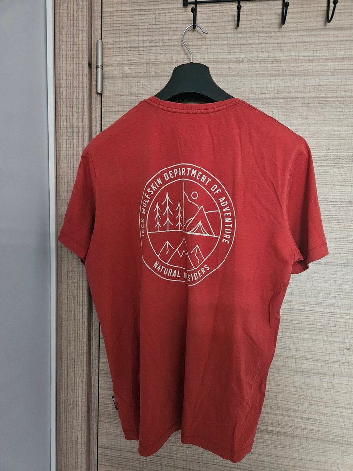 bordo jack wolfskin thsirt - Görsel 4