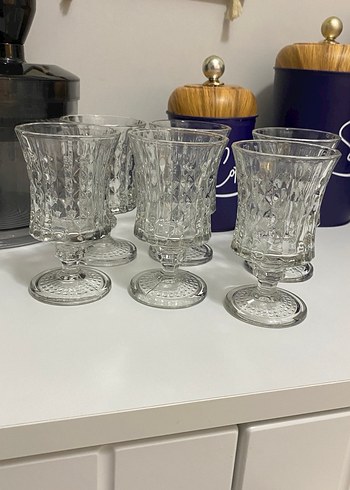 Şeffaf Ayaklı Bardak Seti - Görsel 5