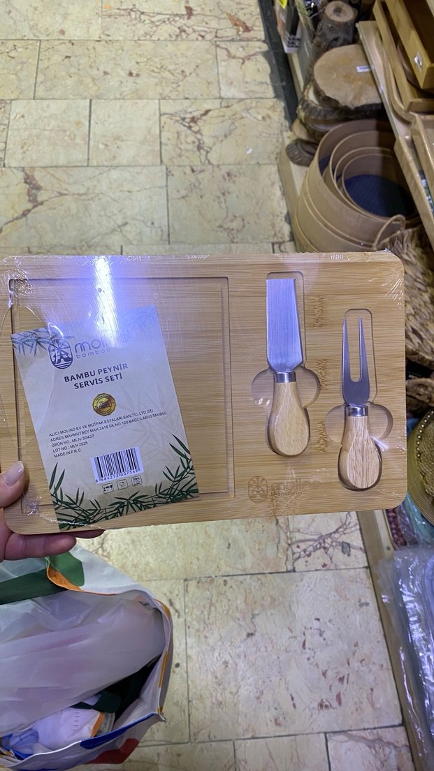 Bambu Peynir Servis Seti - Görsel 2