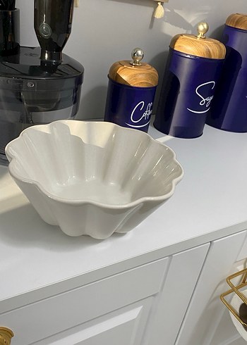 Beyaz Dalgalı Kek Kalıbı - Görsel 2