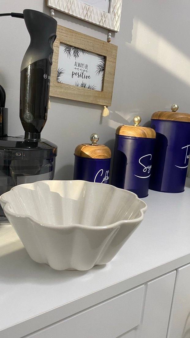 Beyaz Dalgalı Kek Kalıbı - Görsel 3