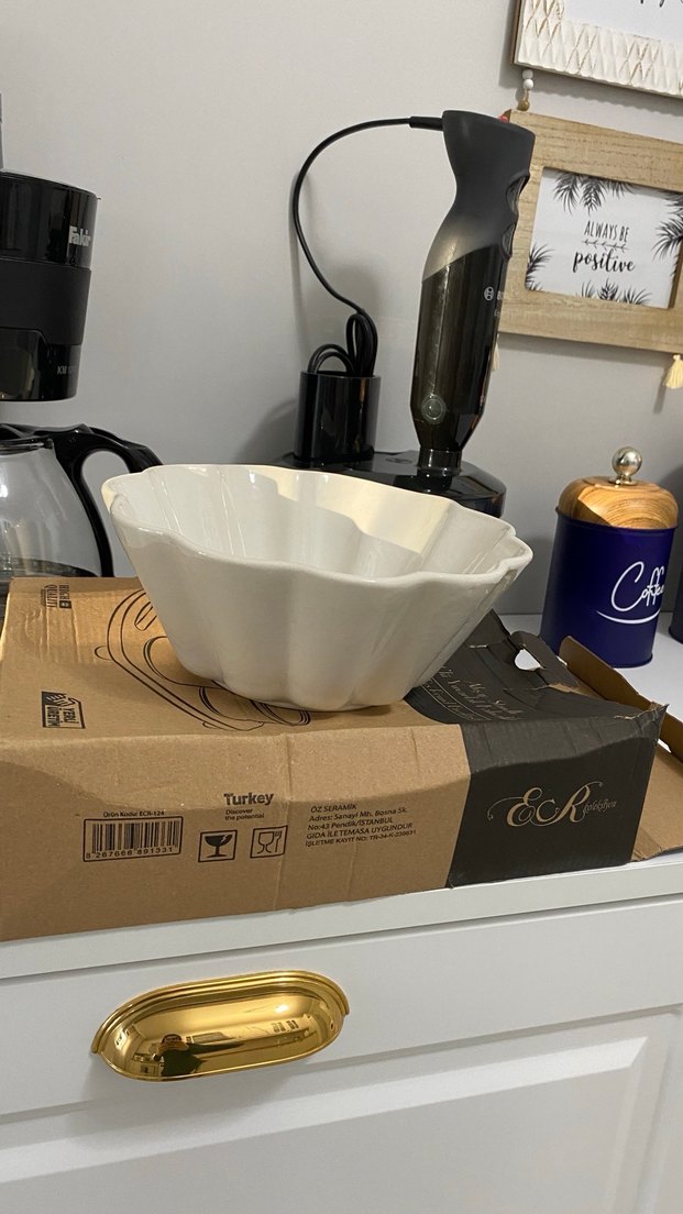 Beyaz Dalgalı Kek Kalıbı - Görsel 4