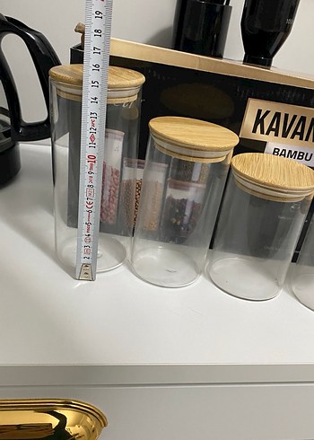 Bambu Kapaklı 4'lü Kavanoz Seti - Görsel 3