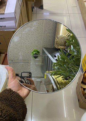 Yuvarlak Çerçeveli Ayna - Görsel 3