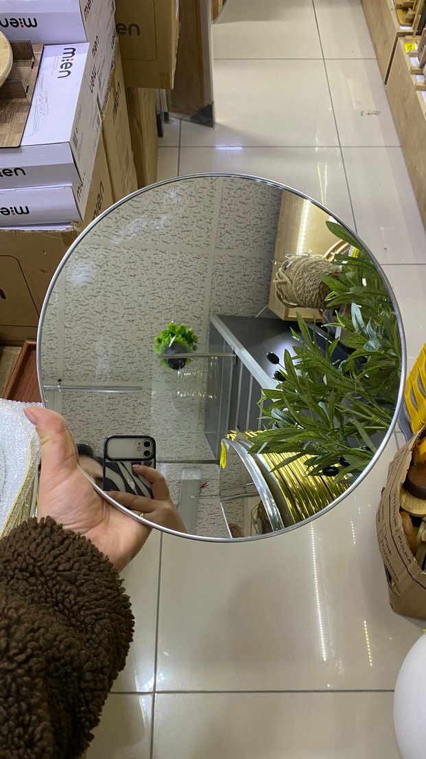 Yuvarlak Çerçeveli Ayna - Görsel 3