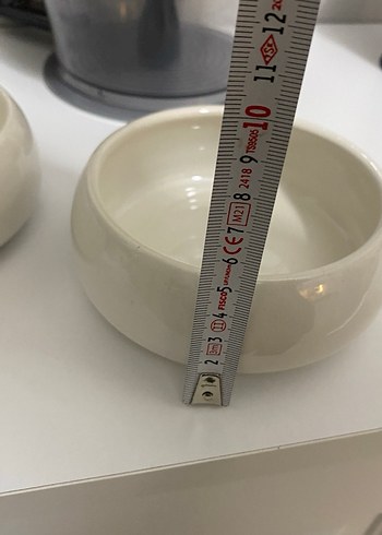 Beyaz Yuvarlak kase - Görsel 4
